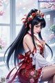 Hentai - Crimson Silks Dancing in the Twilight Breeze Set.2 20250103 Part 2