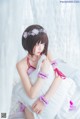 [桜桃喵] 加藤惠 Megumi Kato 紫色小睡裙
