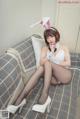 Coser@雪晴Astra (雪晴嘟嘟) Vol.039: 加藤恵兔女郎 (33 photos)