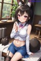 Hentai - Beneath the Sakura Canopy She Prowls with Catlike Charm Set.1 20241217 Part 5